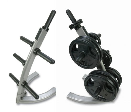 TKO 825OPT Olympic Plate Tree - Silver Metallic