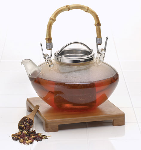 Tribest TEA-3000 Bonjour Zen Glass Teapot 42 oz