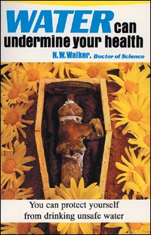 Tribest Gpbnw01 Water Can Undermine Your Health - Book By Dr. N.e. Walker D. Sc.