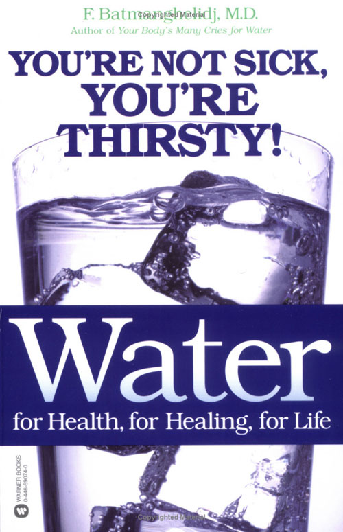 Tribest GPBFB02 Water For Health For Healing For Life - Book By F. Batmangheldj M.D.