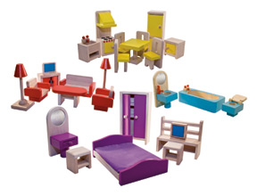 TopShelf 1012 Dollhouse Furniture Set