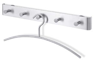 50681 Canzo Wall Mounted Coat Rack- Stainless Steal