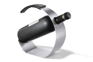 Cunea Wine Bottle Holder- Stainless Steal