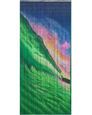 5299 The Big Wave Curtain 125 Strands, 36 X 78 In.