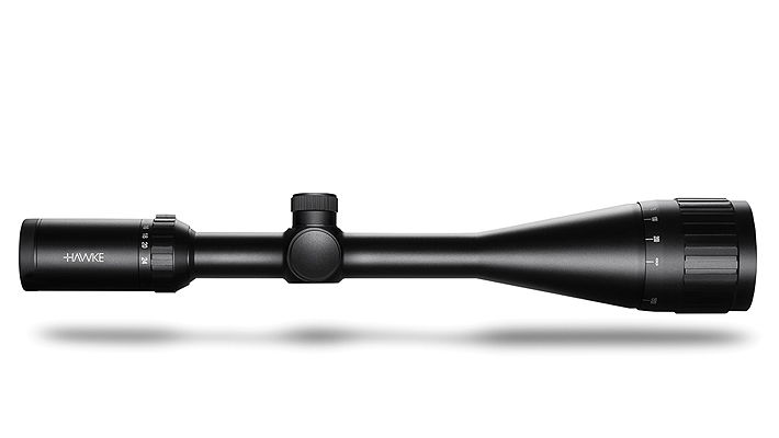 Hawke Sport Optics 14265 6 - 24 x 50 mm Vantage AO Scope with Mil Dot Illuminated Reticle- Black