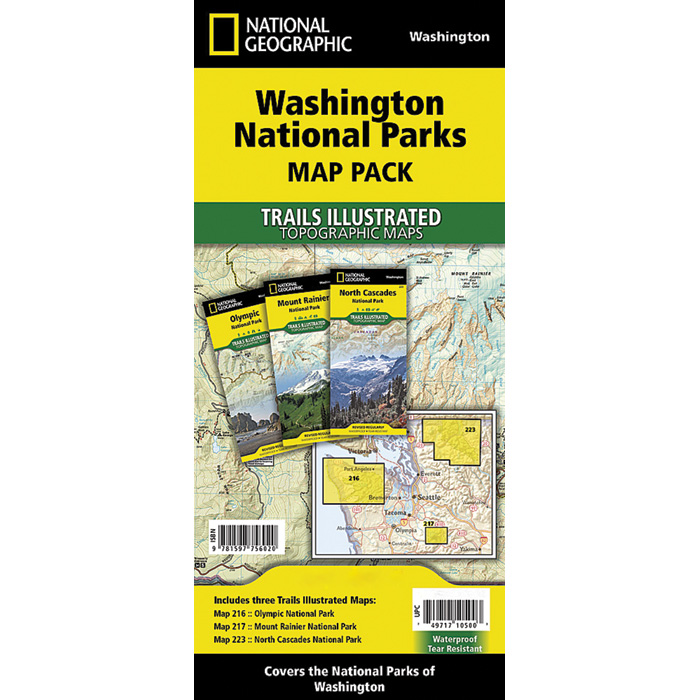 104266 Washington National Park Map Pack Bundle
