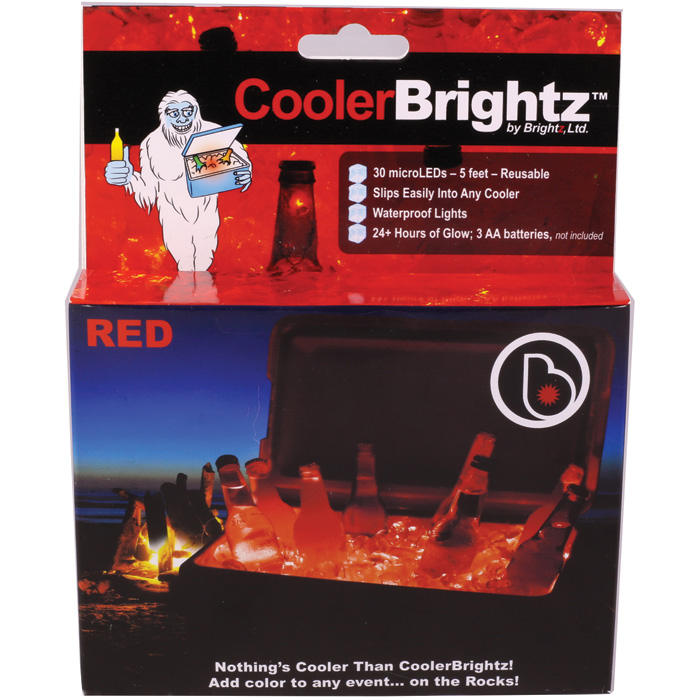 362001 Cooler Led Lights, Red