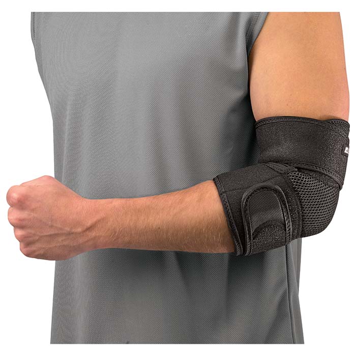376250 Adjustable Elbow Support, Black