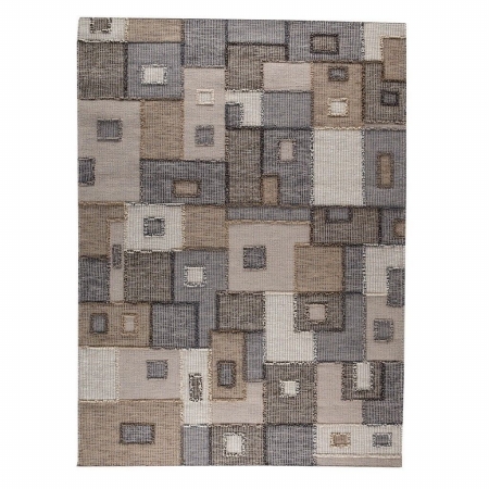 Mtbkh8gry056071 Khema8 Grey Rectangle Area Rug, 5 Ft. 6 In. X 7 Ft. 10 In.