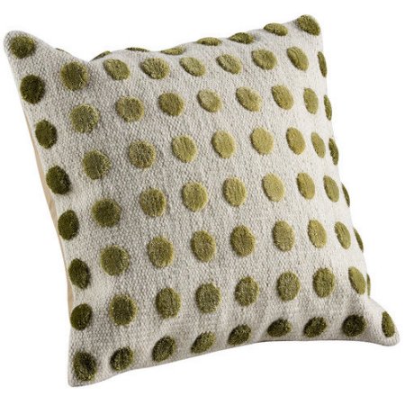 Cuspasgrn181800 Pasquale Green Square Cushions, 18 X 18 In.