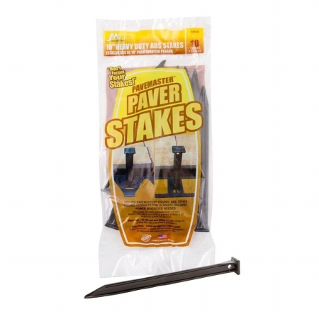Master Mark Plastics 12110 10 In. Abs Paver Stakes, Pack Of 10