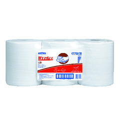 412-47758 L20 Wipers Prot Roll Multi-ply - White