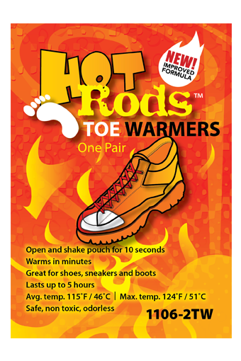 561-1106-10tw Hot Rods Toe Warmers