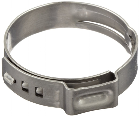 320-16700006 Stainless Steel Hose Clamp, 24.1-706r Stepless 1ear