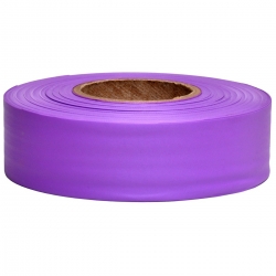 1.18 In. X 300 Ft. Taffeta Roll Flagging Tape, Purple