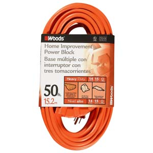 860-8819 0819 50 Ft. 12-3 Orange Power Block