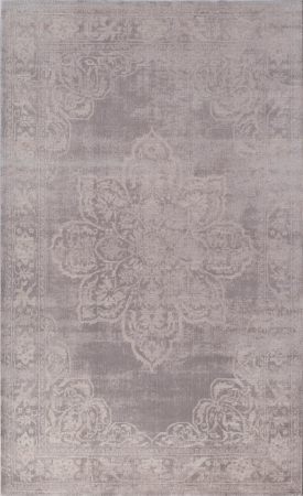 25536 Wilshire Gray Rectangle Floral Rug, 5 X 8 Ft.