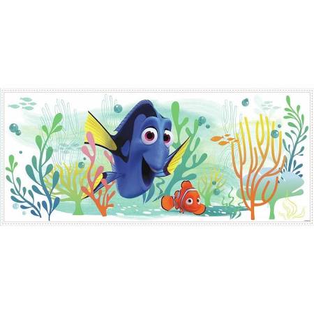 Rmk3220gm Finding Dory & Nemo Peel & Stick Giant Wall Graphic, Blue