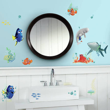 Rmk3142scs Finding Dory Peel & Stick Wall Decals, Blue