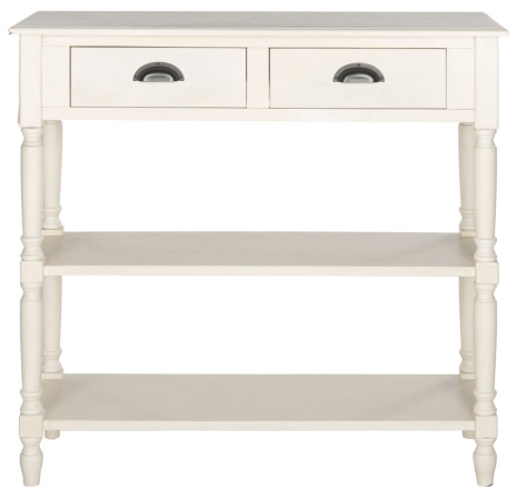 Amh5732b Salem Console Table, White - 36 X 13 X 36 In.
