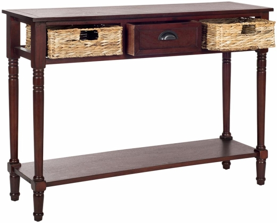 Amh5737c Christa Console Table, Cherry - 31.5 X 13.4 X 44.5 In.