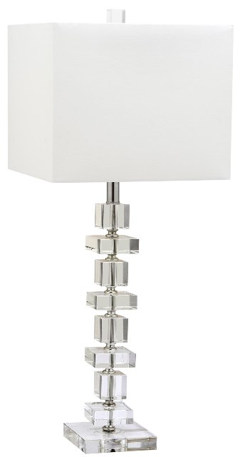 Lit4169a-set2 Deco Crystal Table Lamp - 28 X 12 X 12 In.