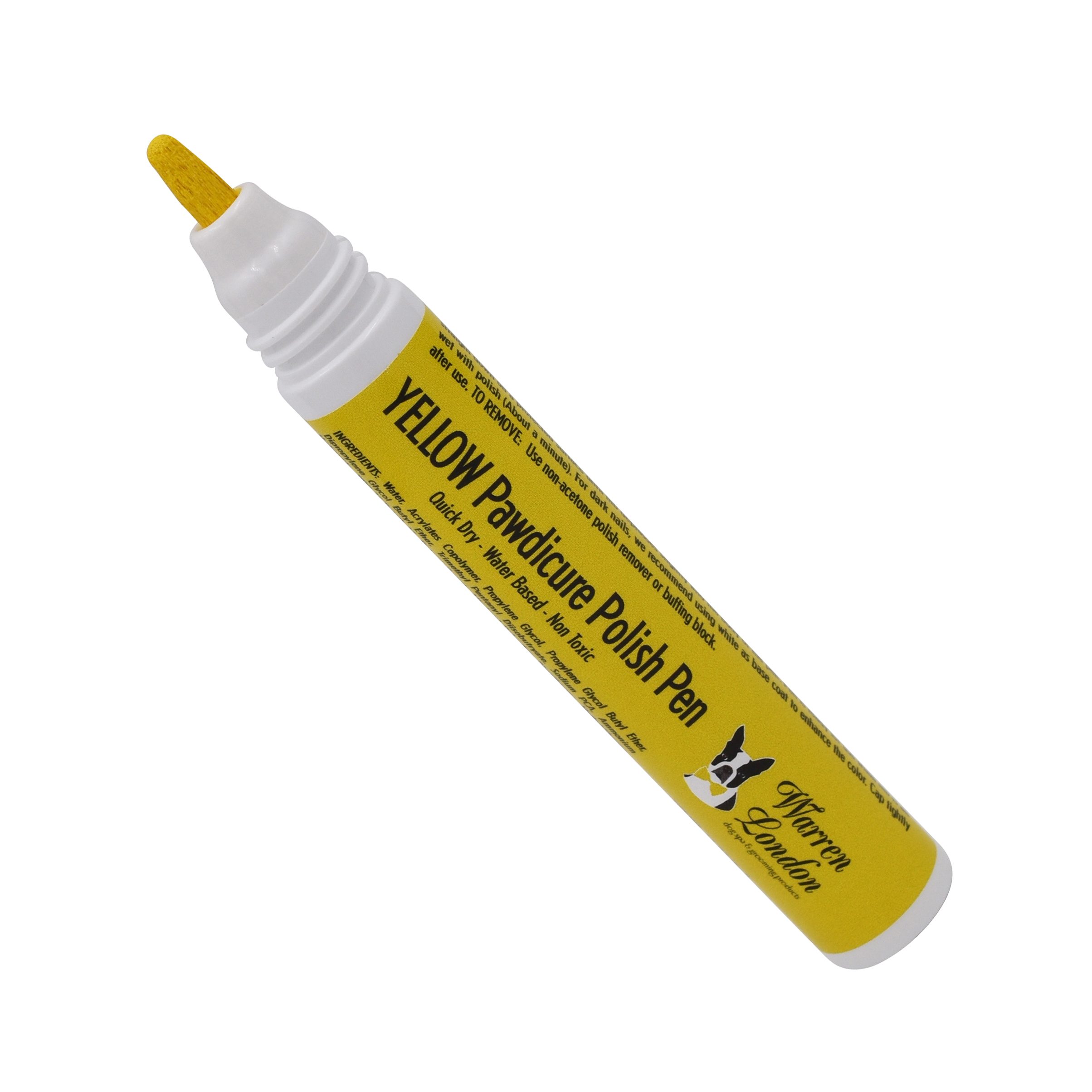 101610 0.16 Oz Pawdicure Dog Nail Polish Pen, Yellow