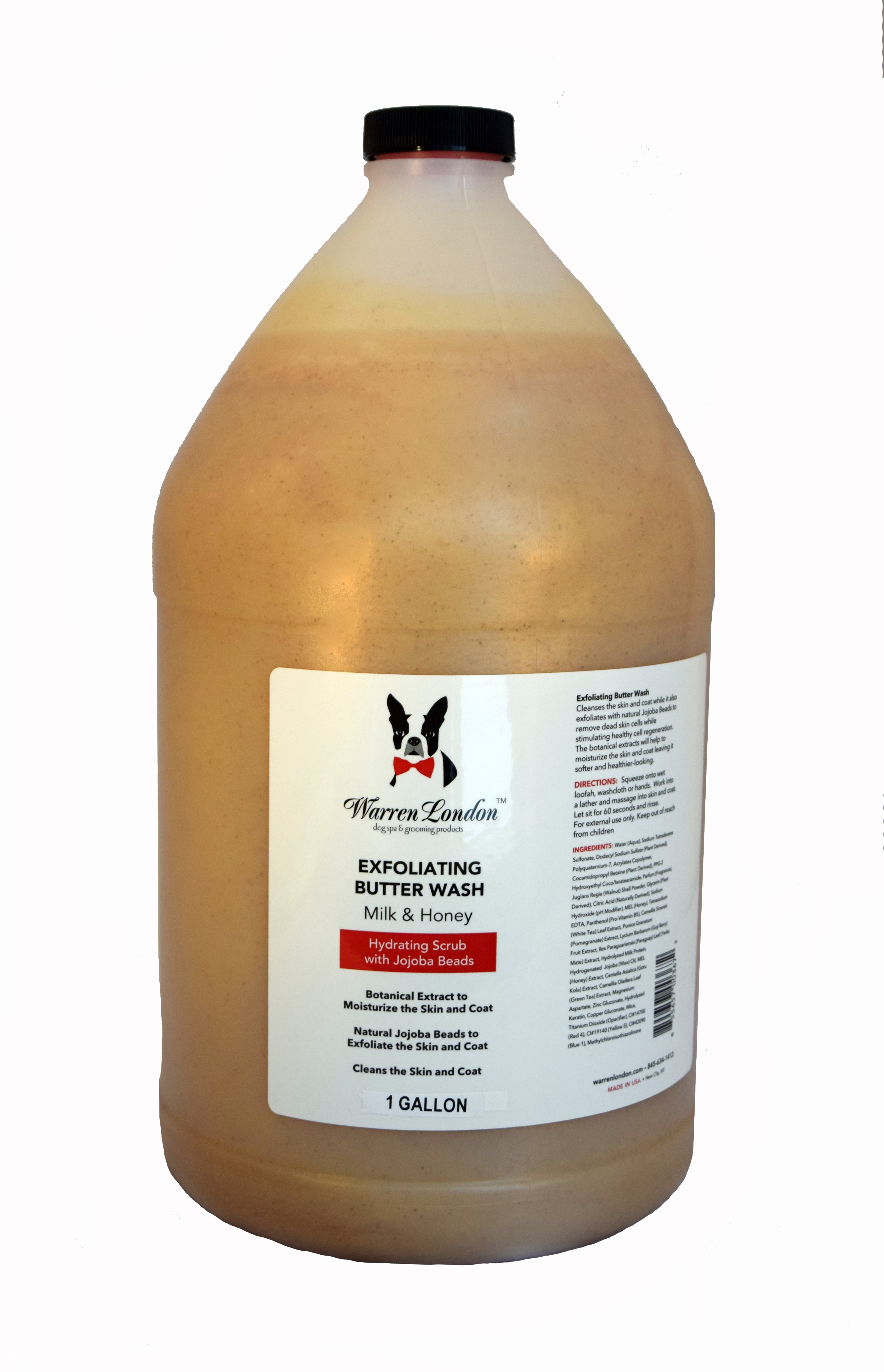 103102 Milk & Honey Exfoliating Butter Wash Dog Shampoo, 1 Gal