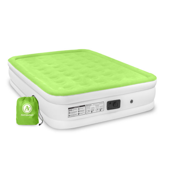 Air Comfort Dream Easy Queen Size Raised Air Mattress With Built-in Pump 6202qrb