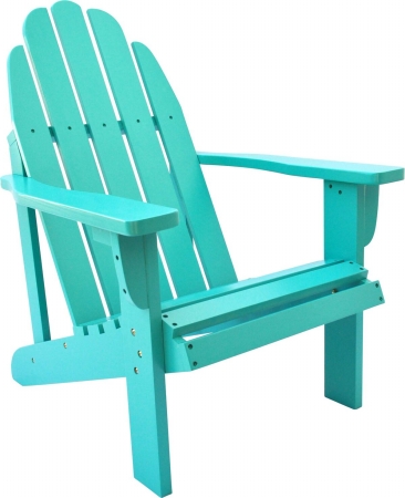 4613aq Catalina Adirondack Chair, Aqua