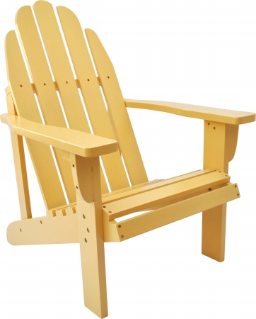 4613bw Catalina Adirondack Chair, Bees Wax
