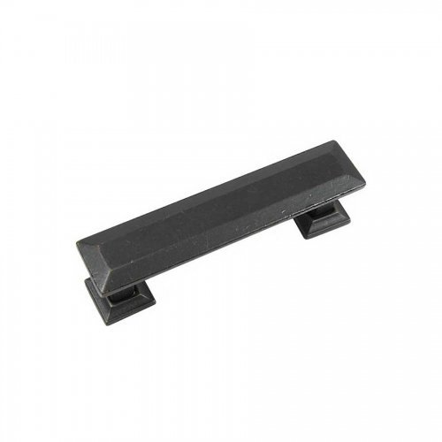 83613 3 In. Oil Rubbed Bronze Poise Cabinet Pull With Back Plate