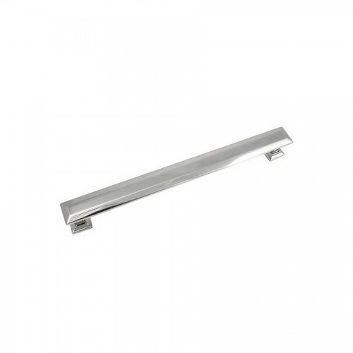 83814 8 In. Polished Nickel Poise Cabinet Pull With Back Plate