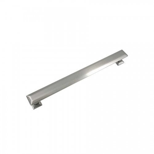 83828 8 In. Satin Nickel Poise Cabinet Pull With Back Plate