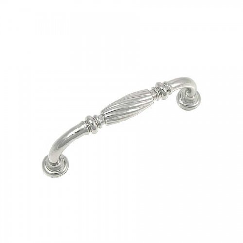 84014 3 In. Polished Nickel French Twist Cabinet Pull