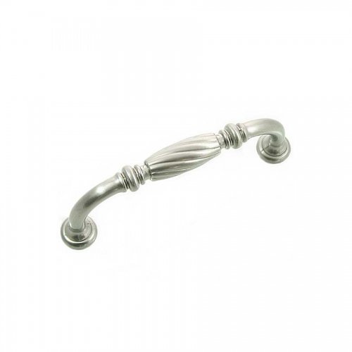 84028 3 In. Satin Nickel French Twist Cabinet Pull
