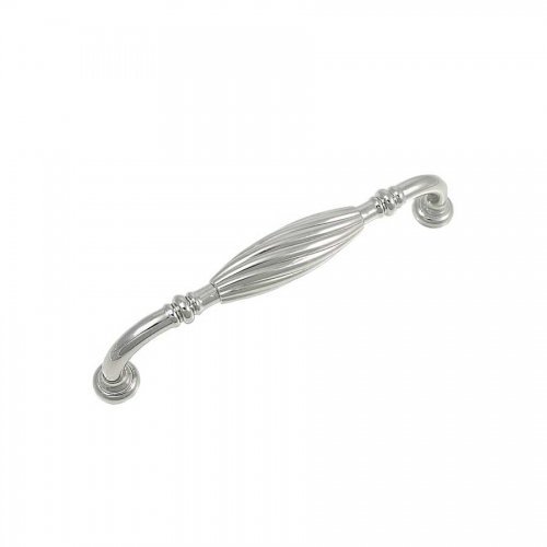 84114 5 In. Polished Nickel French Twist Cabinet Pull