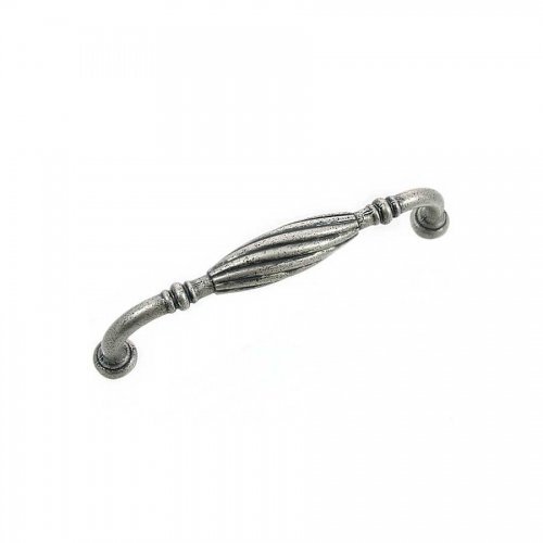 84164 5 In. Distressed Pewter French Twist Cabinet Pull