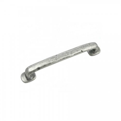 84664 5 In. Distressed Pewter Riverstone Cabinet Pull