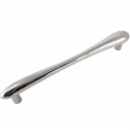 20014-bb 12 In. Polished Nickel Potato Oversized Pull With Back To Back Mounting