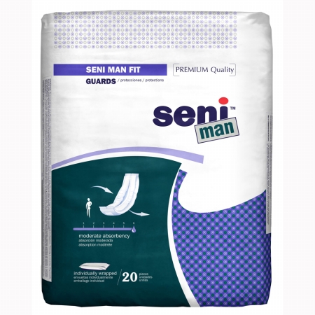 S-ft20-pm1 Seni Man Fit Guards For Moderate Incontinence, Case Of 160