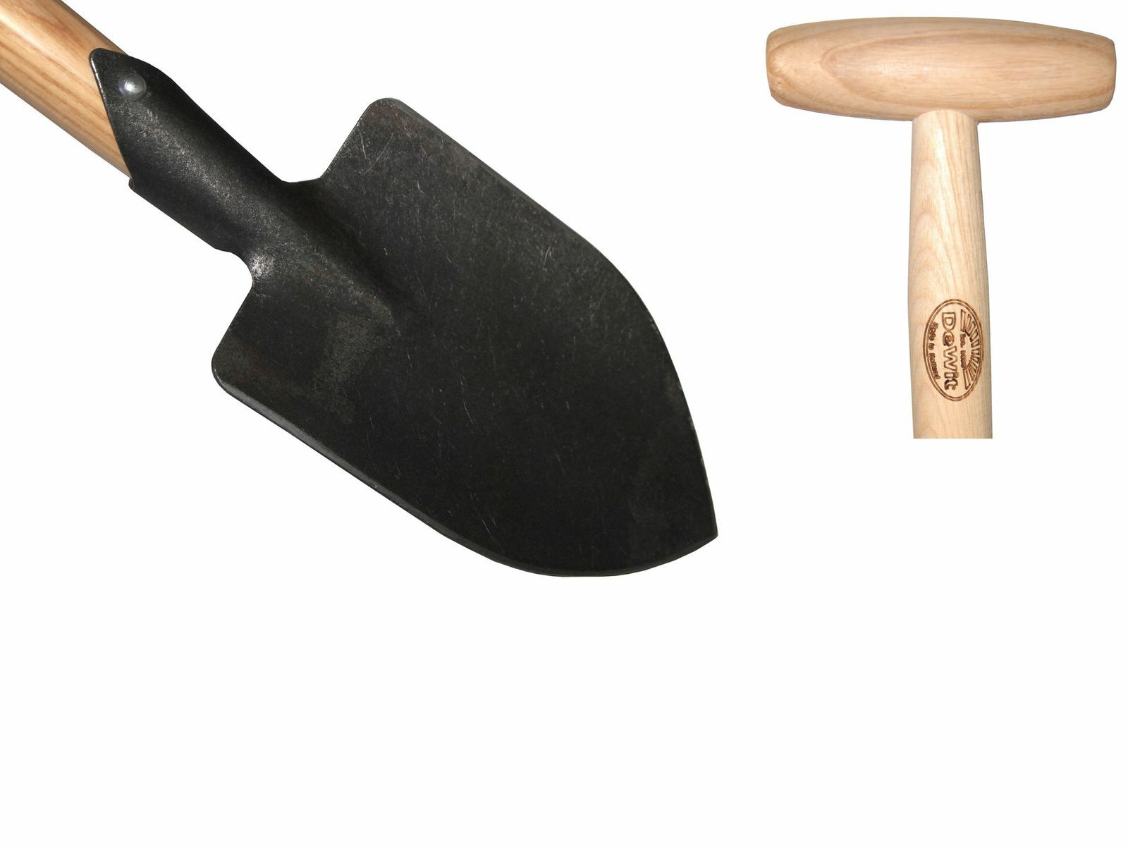Dewit Junior Kids Pointed Spade with T-Handle
