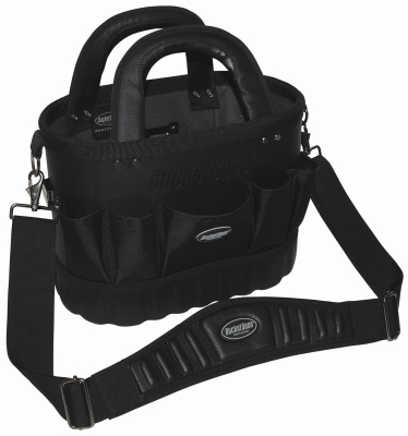 -asia 209627 14 In. Pro Oval Tool Tote, Black