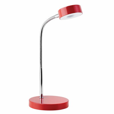 209969 Led Desk Lamp, Red