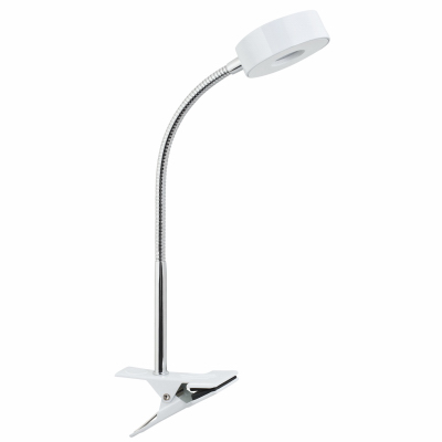 209985 Led Clip Lamp, White