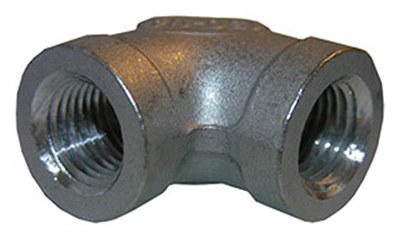 0.75 In. Stainless Steel 90 Degeree Electro Galvanized Pipe Elbow