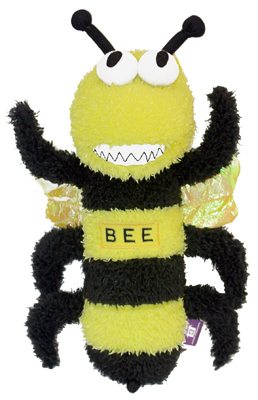 210512 12 In. Buzz Off Bee Dog Toy