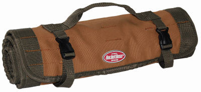 209625 26 In. Tool Roll, Brown & Green