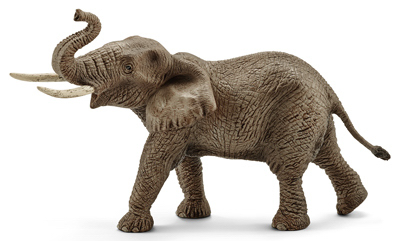 210670 African Elephant Schelich, Grey