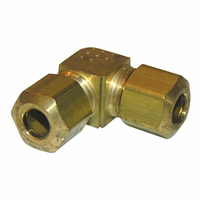 0.25 In. Brass Compression Elbow